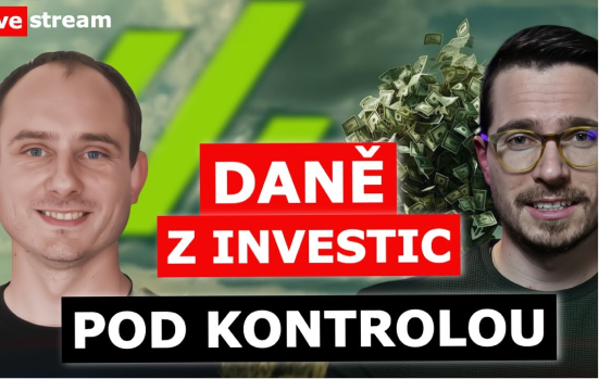 YouTube video o daních z investic